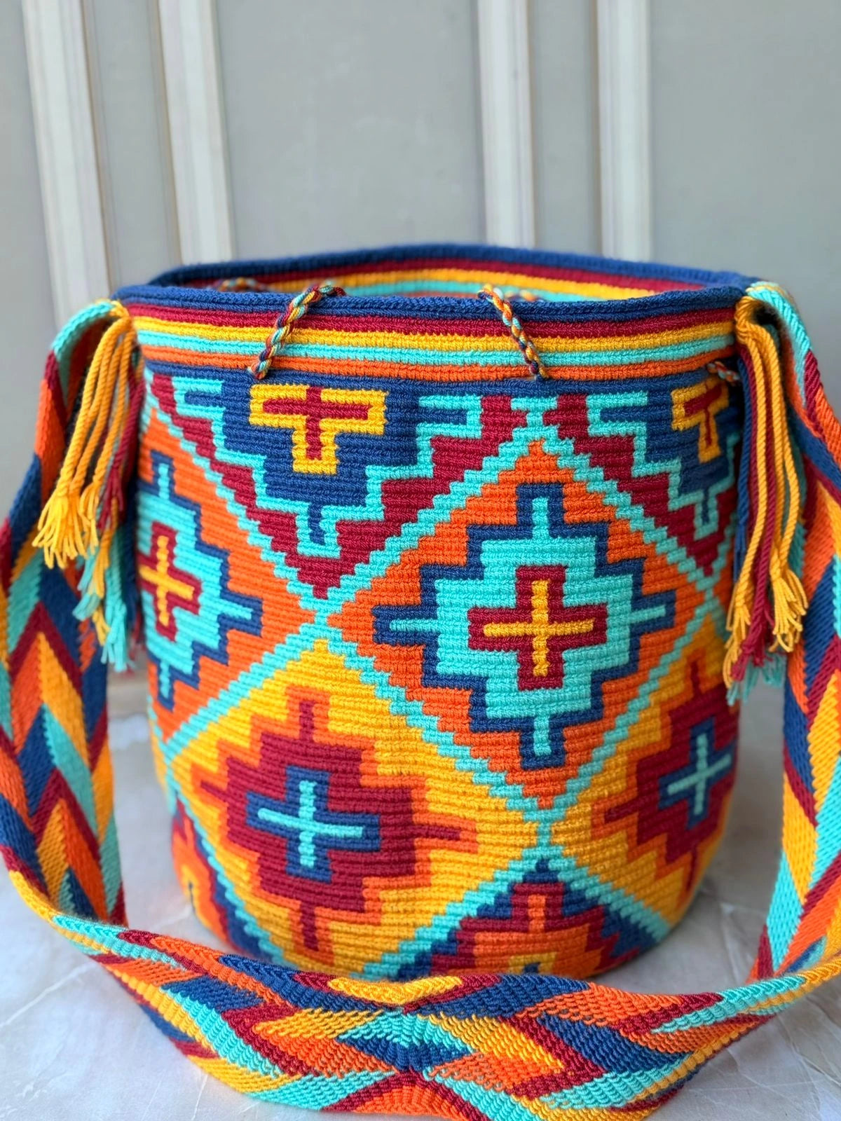 Mochila Multicolor Cruz